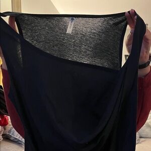 Fabletics Charcoal Women's Jersey Top